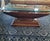 Maitland - Smith Mid 20th Century Attributed Maitland Smith Double Dory Glass Top Cocktail Table For Sale - Image 4 of 11