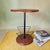 Postmodern Portuguese Wooden Side Table with Magazine Rack, 1980s For Sale - Image 10 of 10