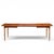 Ramseur Mid Century Walnut Expanding Dining Table with 3 Leaves This table measures: 62 wide x 40 deep x 29.5 inches high,...
