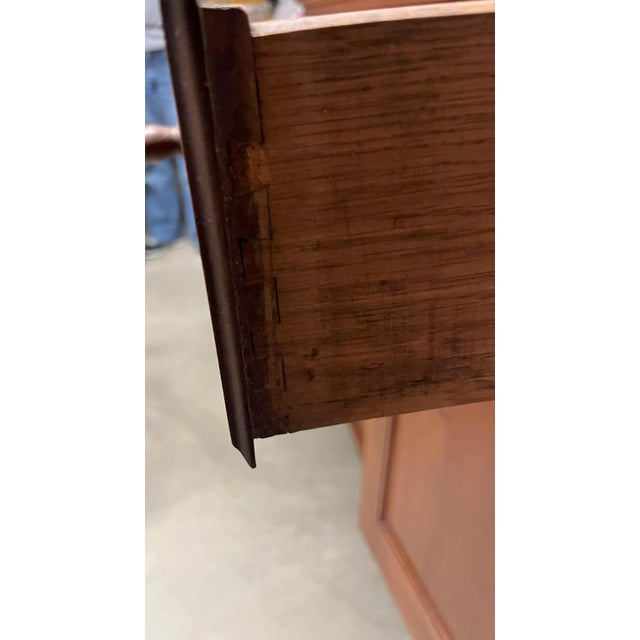 Wood Mid 20th Century Buffet For Sale - Image 7 of 8