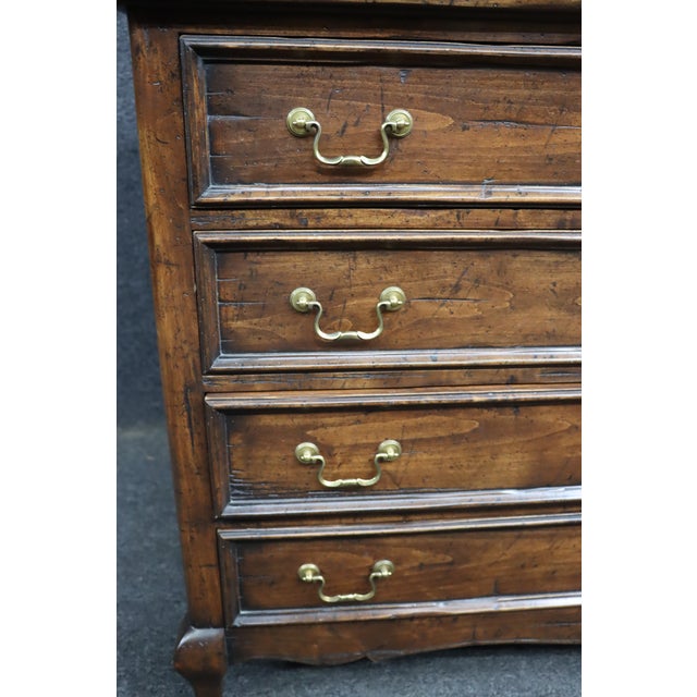 Guy Haddock Country French Cherry Eight Drawer Dresser For Sale - Image 10 of 15