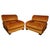 Mid-Century Modern Armchairs in Burn Orange Velvet attributed to Zev & Zev, 1960s For Sale - Image 14 of 14