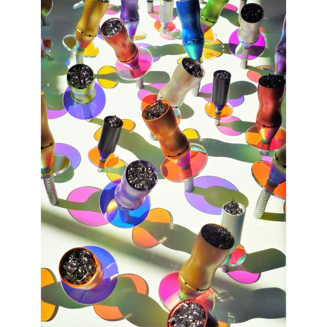 Eric Beauplace, Excroissances, 2012, Mixed Media Sculpture on Panel For Sale - Image 6 of 7