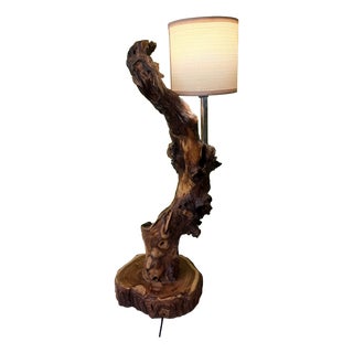 Vintage Vineyard Table Lamp, 1980 For Sale