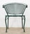 Pair of Late 20th Century Green Mesh Wrought Iron Patio Chairs For Sale - Image 10 of 14