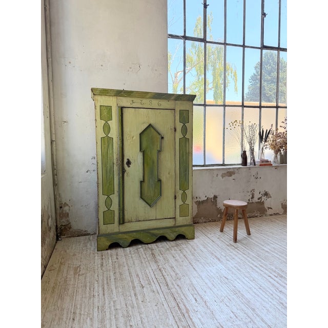 Alsatian Polychrome Wardrobe, 1800 For Sale - Image 4 of 18