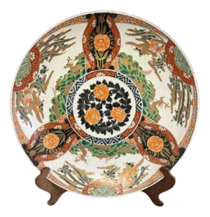 Antique Japanese Imari Charger, 1900s