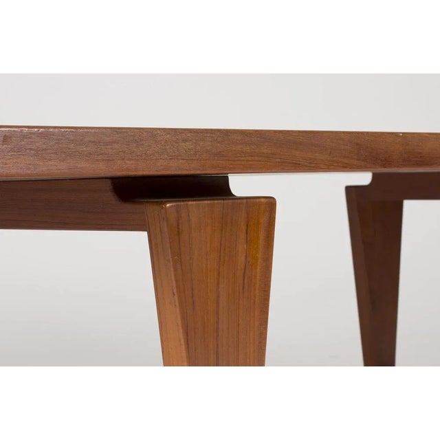 1960s Teak Coffee Table by Illum Wikkelsø for Mikael Laursen, 1960s For Sale - Image 5 of 7