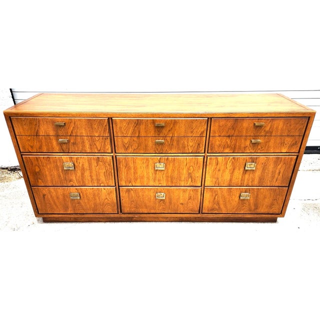 Offering One Of Our Recent Palm Beach Estate Fine Furniture Acquisitions Of A 1970's DREXEL CONSENSUS Highboy Dresser...