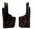 Antique Cast Iron Sleeping Dog Manor Gate Bookends (A Pair) For Sale - Image 10 of 16
