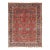 Antique Tabriz Rug With All Over Design in Rust Red, Blue's, Yellow, and Lt. Blue 9'7"x13'3" For Sale