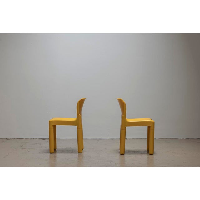 Kartell Vintage Chairs by Carlo Bartoli for Kartell, 1970s, Set of 10 For Sale - Image 4 of 11