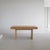 Architect-designed desk, which can be utilised from both sides. Each side comprises three top drawers. Beautiful honey-...