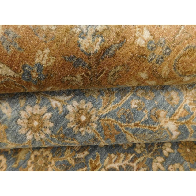 Fine Handmade Indian Rug - 8'x 10' For Sale - Image 17 of 18
