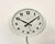 Vintage White Electric Station Wall Clock from Nedklok, 1970s For Sale - Image 4 of 18