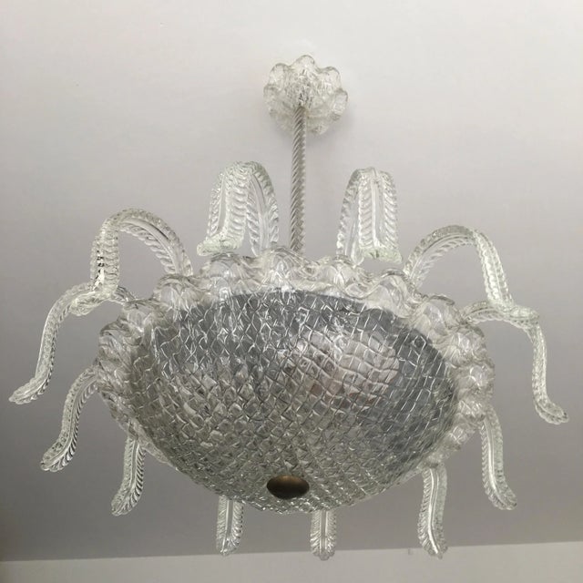 Medusa Ceiling Light attributed to Barovier & Toso, 1950s For Sale - Image 13 of 13