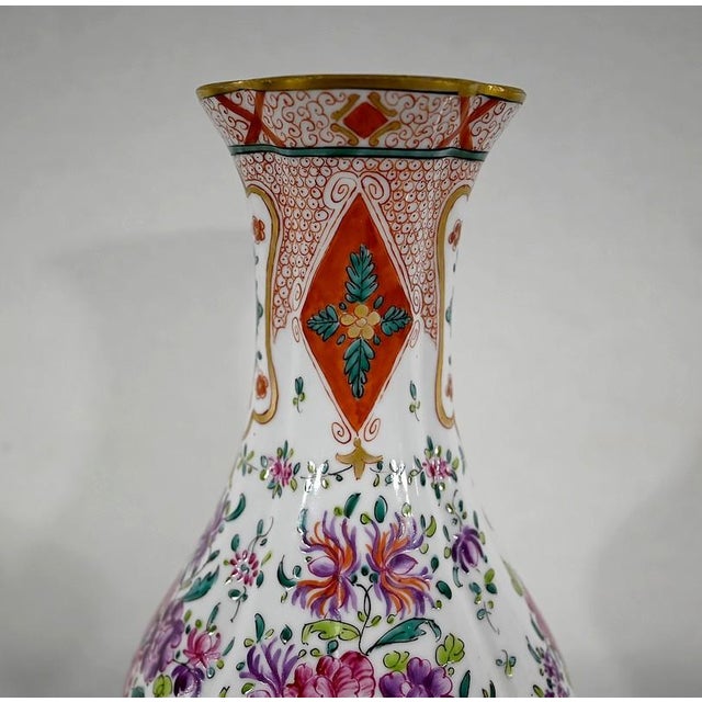 19th Century Vases from Samson, Set of 2 For Sale - Image 14 of 18