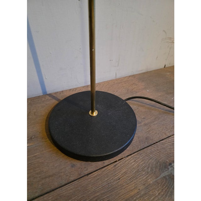 Azucena Funnel Floor Lamp by Luigi Caccia Dominioni for Azucena, 1960s For Sale - Image 4 of 6