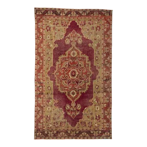 Late 20th Century Vintage Turkish Sivas Rug, 06'09 X 11'05