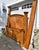Vtg. Queen Size Wood Tuscan Style Complete Bed W/Rails For Sale - Image 11 of 17