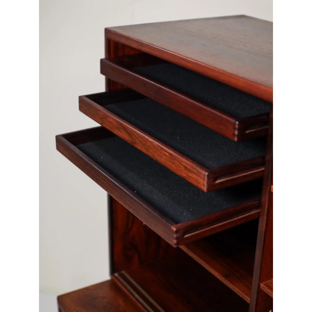 Model 54 Highboard in Kingwood by Kai Kristiansen for Schou Andersen, 1960s For Sale - Image 14 of 18