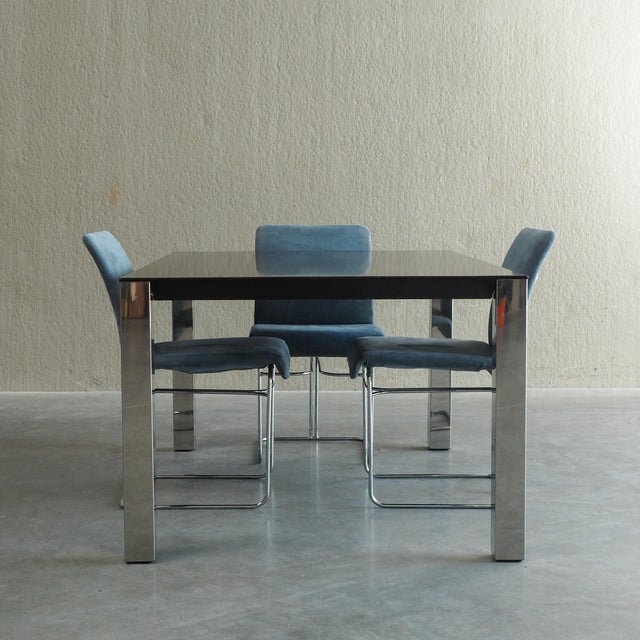Dining Set by Saporiti Italia, 1970s, Set of 5 For Sale - Image 13 of 14