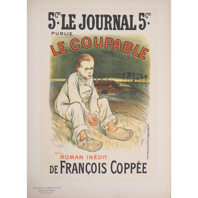 Théophile Alexandre Steinlen, Garçon aux sabots, 1897, Original Lithograph For Sale - Image 3 of 9