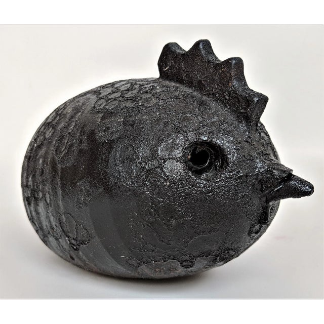 1980s Mid Century Modern Studio Ceramic Hen For Sale In Miami - Image 6 of 13