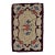 Handmade Antique American Hooked Rug 2.4' X 3.8' (76cm X 117cm) 1900s For Sale