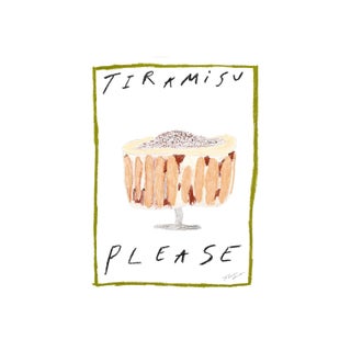 Tiramisu Please - A2 Print by Tatiana Alida For Sale