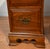 1930s 1930s Pair of English Chippendale Walnut Nightstands / Bedside Tables For Sale - Image 5 of 17