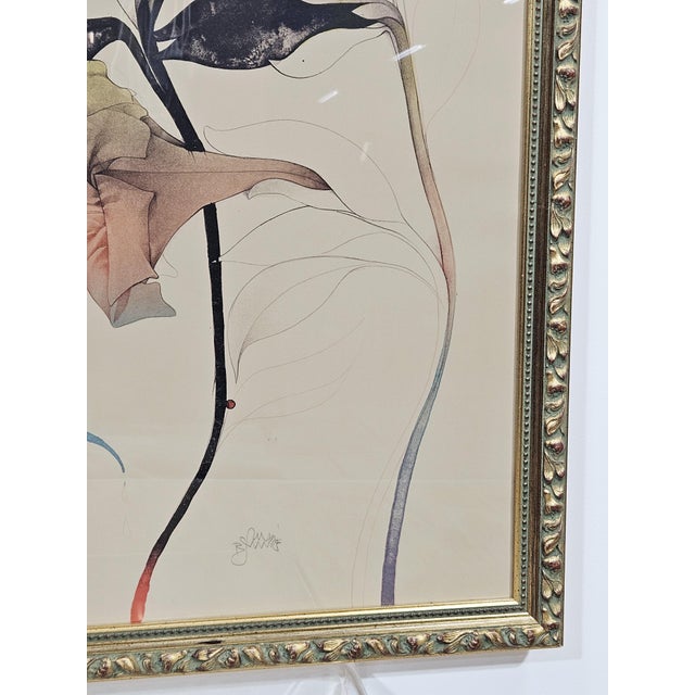 Gold Bruno Bruni, Melancholies, 1984, Lithography, Framed For Sale - Image 8 of 18
