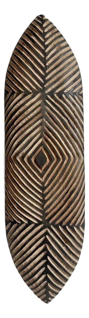 Vintage Dalitso Elongated Zulu Shield