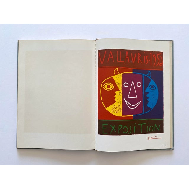 " Posters of Picasso " Rare Vintage 1957 1st Edtn Mid Century Modernist Lithograph Print Landmark Volume Large Hardcover Art Book For Sale - Image 11 of 12