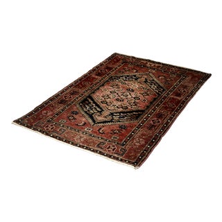 Vintage Hand-Woven Oriental Rug in Wool, 1960s For Sale