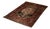Vintage Hand-Woven Oriental Rug in Wool, 1960s For Sale