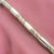 1990s Tiffany & Co Estate German Zig Zag Bracelet 7.5" Sterling Silver 4.5 mm For Sale - Image 11 of 12