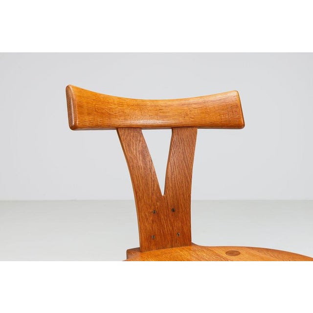 Vintage Scandinavian Dining Chairs in Oak, Sweden, 1960, Set of 4 For Sale - Image 9 of 14