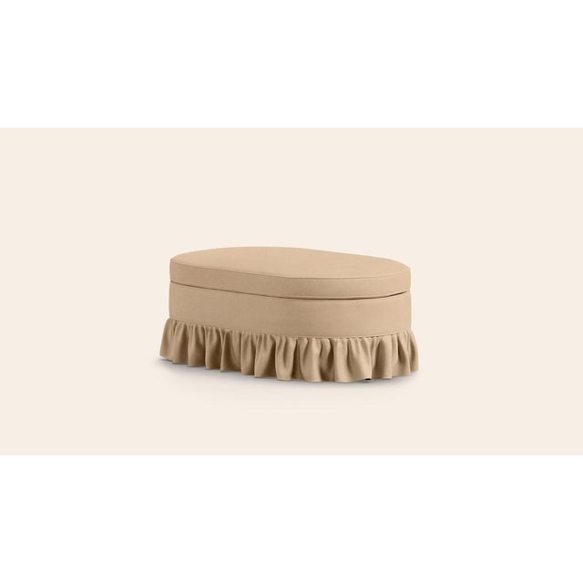 Our Carlotta ottoman is part of Pome by Ceraudo, our first in-house designed collection. Carlotta is a great alternative...