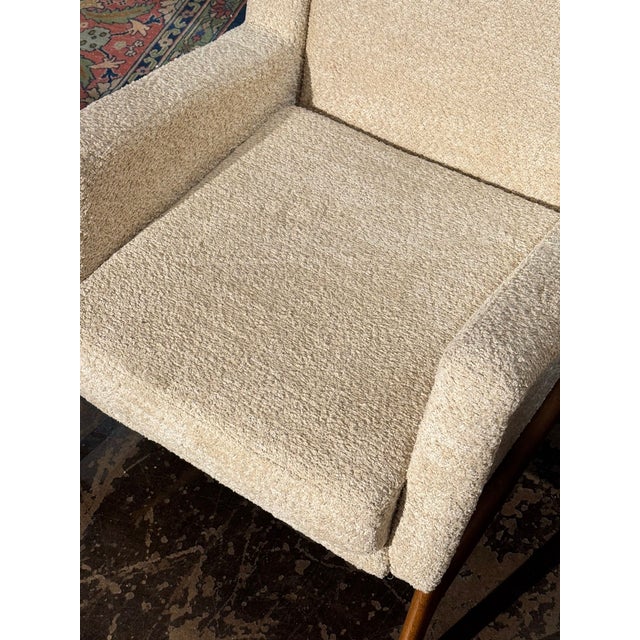 Pair of Italian Gio Ponti MCM Arm Chairs For Sale In Dallas - Image 6 of 9