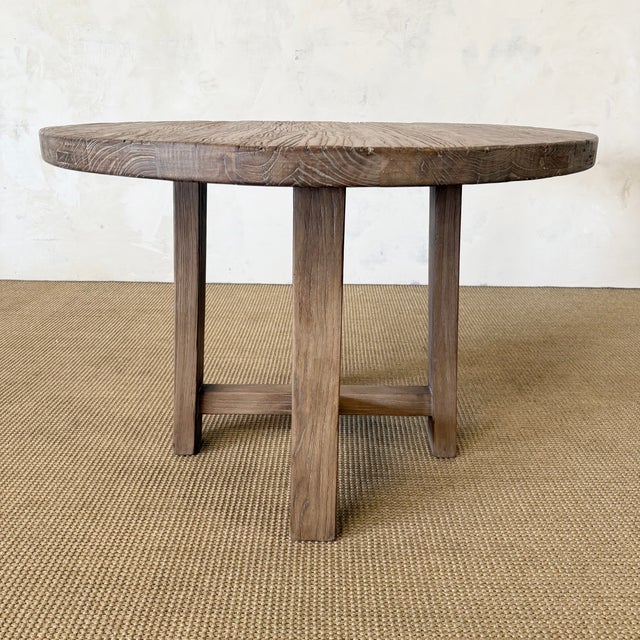 Hana Dining Table Natural 42″ For Sale - Image 14 of 17
