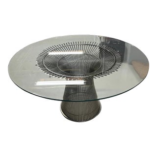 Platner Dining Table, 54" For Sale