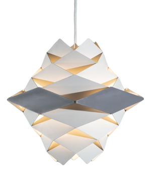 Symfoni Pendant Lamp by Preben Dal for H Følsgaard Elektro, Denmark, 1960s