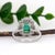 1.8Ct Colombian Emerald Ring With Natural Diamond Accents: Solid 14k Gold, 9x6mm, Size 6.75 For Sale In Columbus - Image 6 of 7