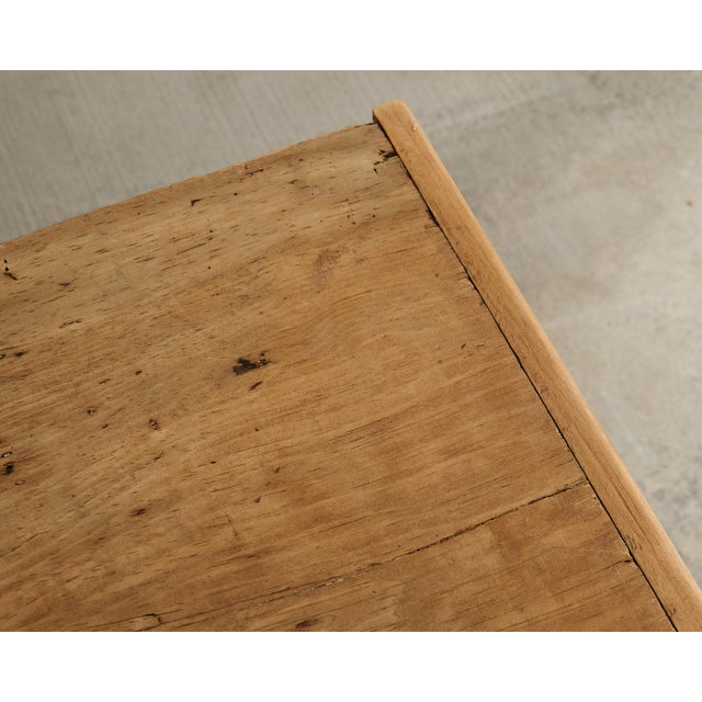 Country English Painted Pine Trunk With Georgian House Facade For Sale - Image 14 of 18