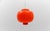 Large Orange Glass Pendant Lamp from Peill & Putzler, 1960s For Sale - Image 6 of 12