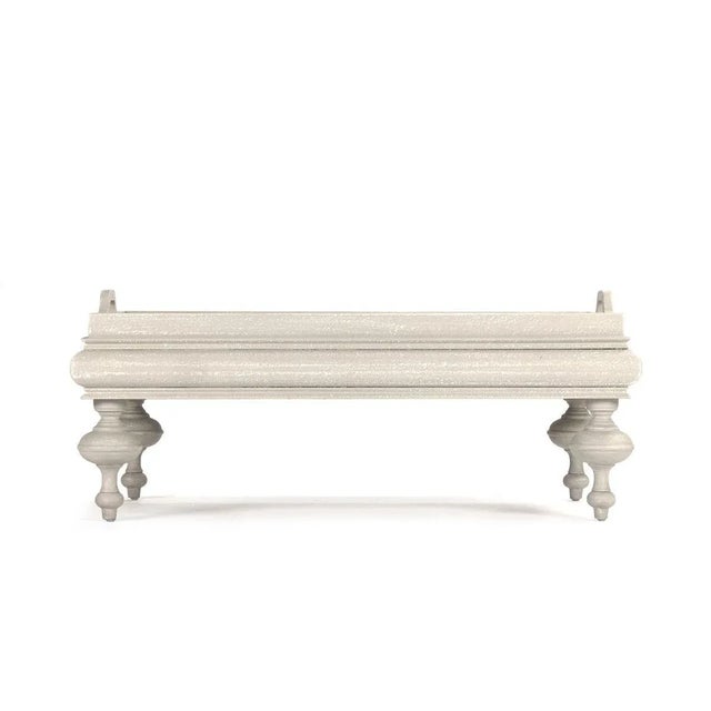 2020s Court Coffee Table in Ivory For Sale - Image 5 of 5