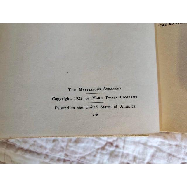 1920s Vintage the Complete Works of Mark Twain Books Partial Collection, 1922 - Set of Six For Sale - Image 5 of 10
