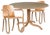 Kolho Original Dining Table and Natural Chairs by Made by Choice, Set of 3 For Sale