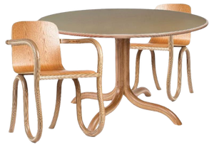 Kolho Original Dining Table and Natural Chairs by Made by Choice, Set of 3